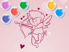 Hra Bubble Shooter Valentine online