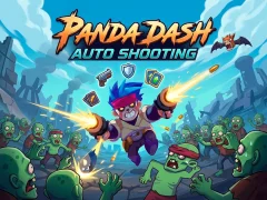 Hra Panda Dash Auto Shooting online