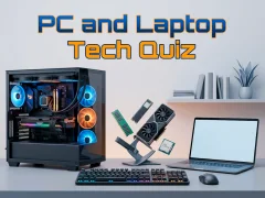 Hra PC and Laptop Tech Quiz online