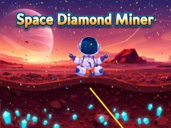 Hra Space Diamond Miner online