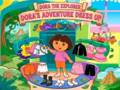 Hra Dora The explorer Dora's Adventure Dress Up online