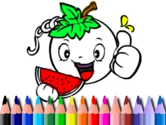 Hra Back To School: Vegy Coloring Book online