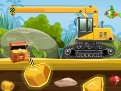 Hra Gold Truck Crane online