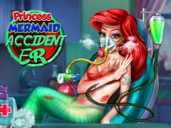 Hra Princess Mermaid Accident ER online