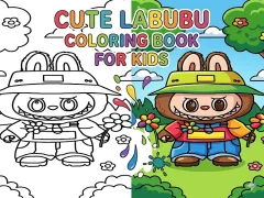 Hra Cute Labubu Coloring Book for Kids online