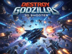 Hra Destroy Godzillas: 3D Shooter online