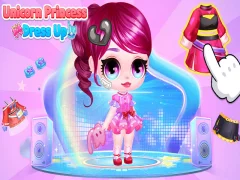 Hra Unicorn Princess Dress Up online