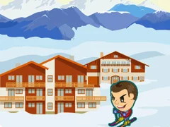 Hra Zigzag Snow Ski online