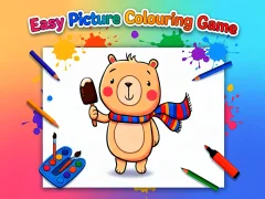 Hra Easy Picture Colouring Game online