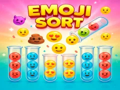 Hra Emoji Sort online