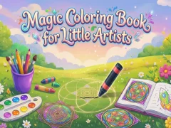 Hra Magic Coloring Book for Little Artists online