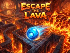 Hra Escape the lava online