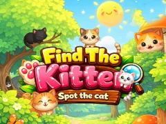 Hra Find the Kitten Spot the Cat online