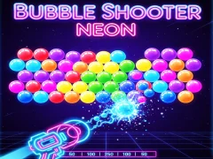 Hra Bubble Shooter Neon online