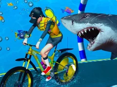 Hra Under Water Bicycle Racing online