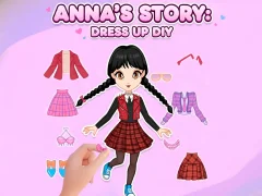 Hra Anna's Story: Dress Up DIY online