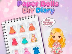 Hra Paper Dolls DIY Diary online