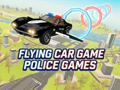 Hra Flying Car Game Police Games online