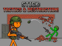Hra Stick: Tactics & Destruction online