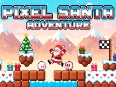 Hra Pixel Santa Adventure online