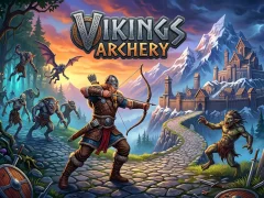 Hra Vikings archery online