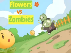 Hra Flowers vs Zombies online
