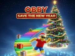 Hra Obby Save the New Year online