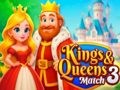 Hra Kings and Queens Match 3 online