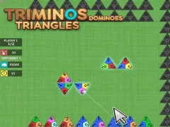 Hra Triminos Dominoes Triangles online