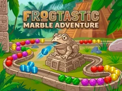 Hra Frogtastic Marble Adventure online
