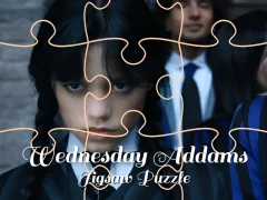 Hra Wednesday Addams Jigsaw Puzzle online