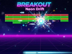 Hra Breakout Neon Drift online
