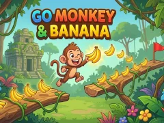 Hra Go monkey & Banana online