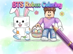 Hra BTS Roblox Coloring online