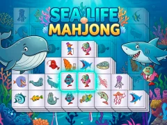 Hra Sea life mahjong online