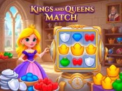 Hra Kings and Queens Match online
