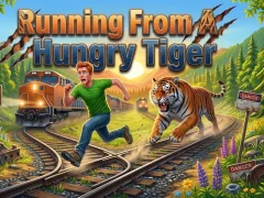 Hra Running From A Hungry Tiger online