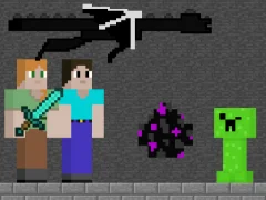 Hra Steve and Alex Dragon Egg online