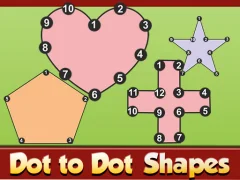 Hra Dot To Dot Shapes online