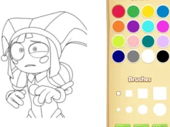 Hra Pomni Coloring Book For Kids online