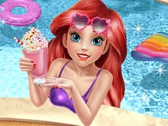 Hra Mermaid Princess Pool Time online