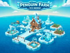 Hra Penguin Farm - Ice Merge online