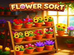 Hra Flower Sort online