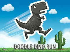Hra Doodle Dino Run online