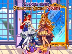 Hra 2 Player Games Princess Design Party online