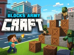 Hra Blocks Army Craft online