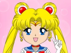 Hra Sailor Scouts Avatar Maker online