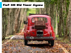 Hra Fiat 500 Old Timer Jigsaw online