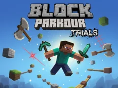 Hra Block Parkour Trials online