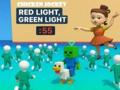 Hra Chicken Jockey: Red Light Green Light online